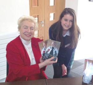 Dame Shirley with  Victoria's daughter Sophie. 